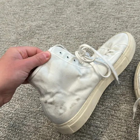 COMMON PROJECTS Men's Tournament High White Shoes