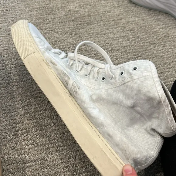 COMMON PROJECTS Men's Tournament High White Shoes