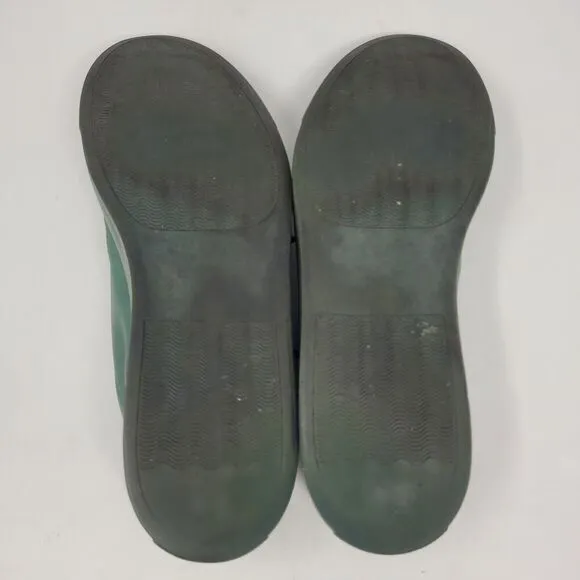 Common Projects Shoes Men EU46 US13 Green Leather Original Achilles Sneakers Low