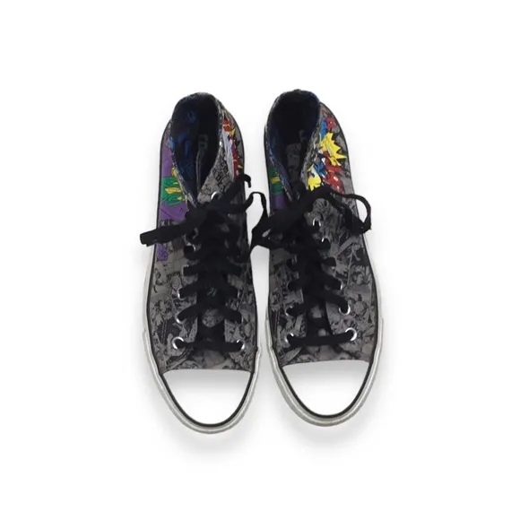 Converse All Star Justice League DC Comics Joker Superman High Top Sneakers 8