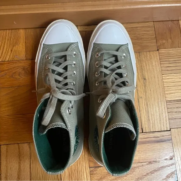 Converse Chuck 70 Hi Desert Regeneration Mens Shoes Green A00726C Size 7.5