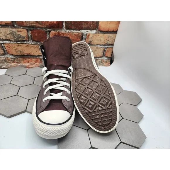 Converse Chuck Taylor All Star 2-Tone Men Sz 11.5 Brown Mocha Sail CTAS Custom