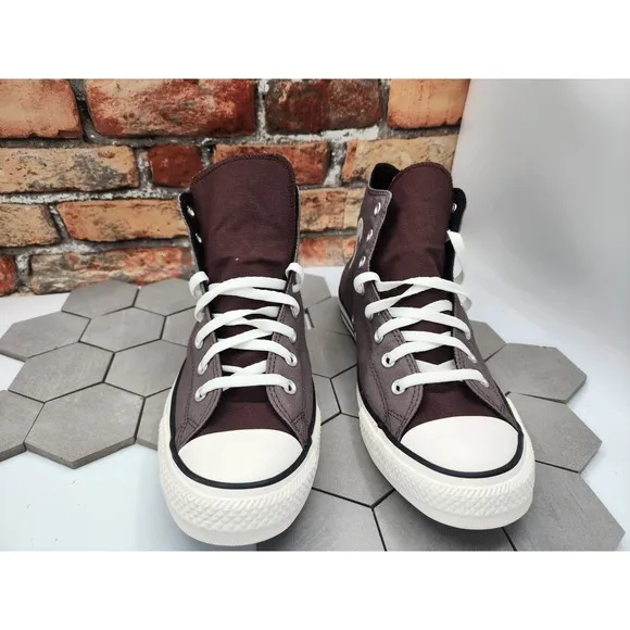 Converse Chuck Taylor All Star 2-Tone Men Sz 11.5 Brown Mocha Sail CTAS Custom