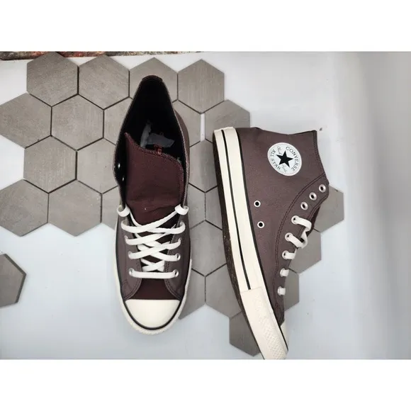 Converse Chuck Taylor All Star 2-Tone Men Sz 11.5 Brown Mocha Sail CTAS Custom