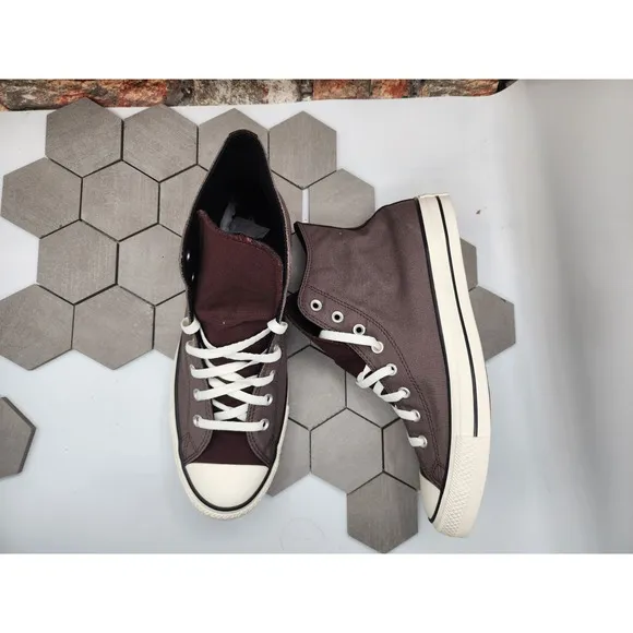Converse Chuck Taylor All Star 2-Tone Men Sz 11.5 Brown Mocha Sail CTAS Custom
