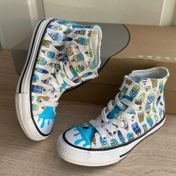 Converse Chuck Taylor All Star “Ice Pop” High Top Kids Sneakers - Size 11C