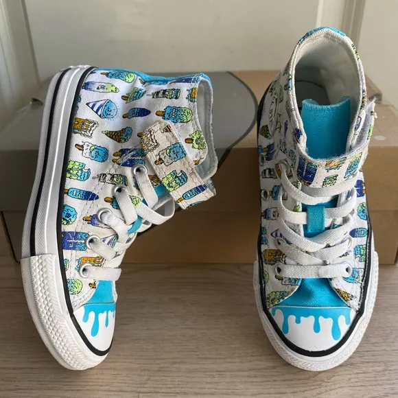 Converse Chuck Taylor All Star “Ice Pop” High Top Kids Sneakers - Size 11C