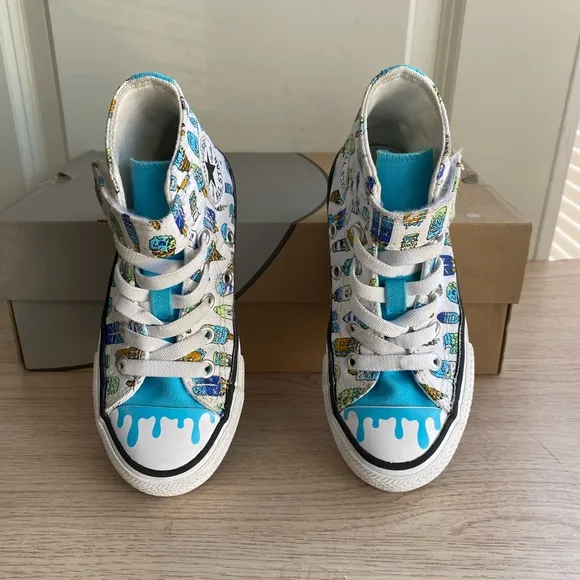 Converse Chuck Taylor All Star “Ice Pop” High Top Kids Sneakers - Size 11C