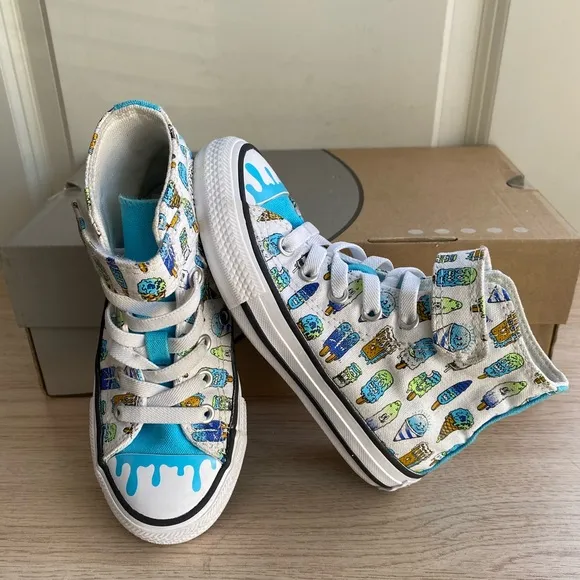 Converse Chuck Taylor All Star “Ice Pop” High Top Kids Sneakers - Size 11C