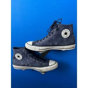 Converse Chuck Taylor All Star Hi Mens Size 11 Blue Denim High Top Shoes Sneaker