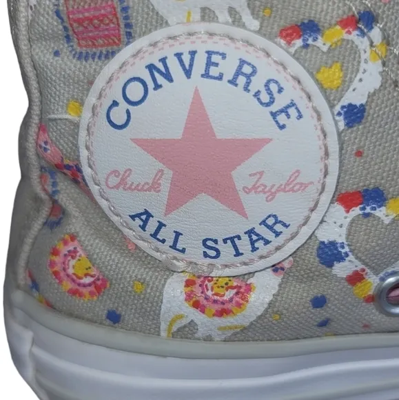 Converse Chuck Taylor Lama Print Hightop Sneakers