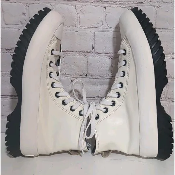 Converse CHUCK TAYLOR Lugged 2.0 High By You Custom Shoe Mens 7.5 W 9.5 Leather