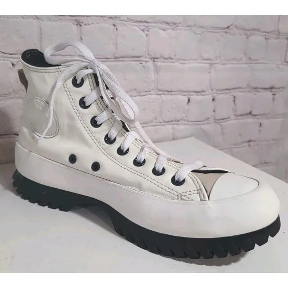 Converse CHUCK TAYLOR Lugged 2.0 High By You Custom Shoe Mens 7.5 W 9.5 Leather