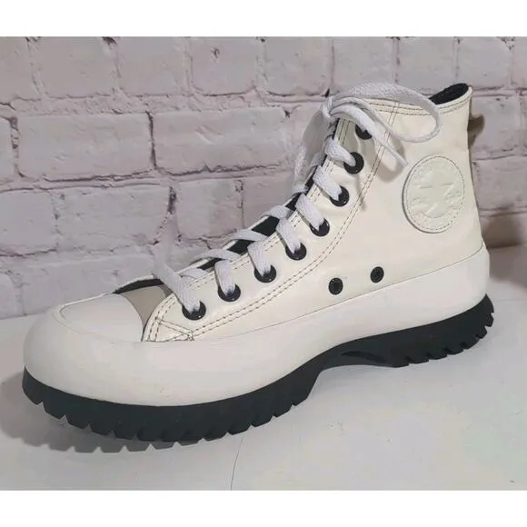Converse CHUCK TAYLOR Lugged 2.0 High By You Custom Shoe Mens 7.5 W 9.5 Leather