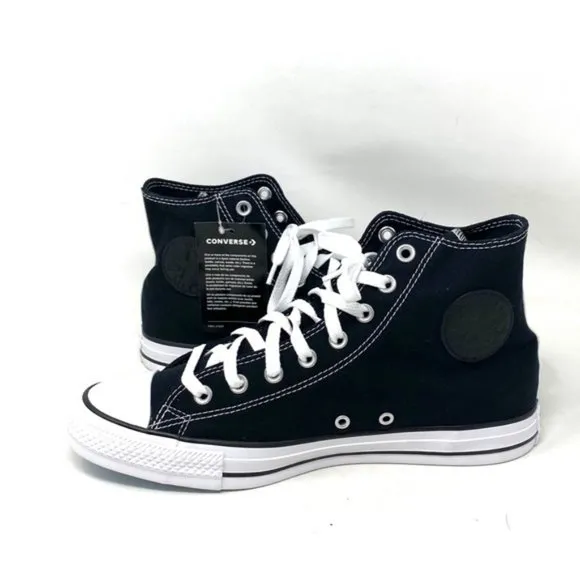 Converse Ctas High Top Canvas Black Wedding Men Sneakers Custom A02247C-BLKBLKWT