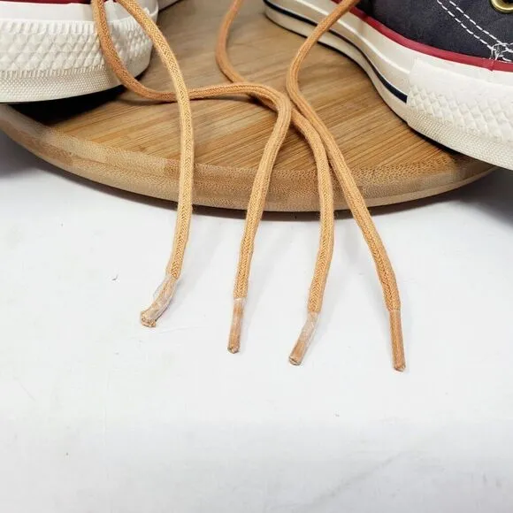 Converse Hidden Wedge Sneakers Womens 8.5 Shoes Blue Lux Brown Lace Up High Top