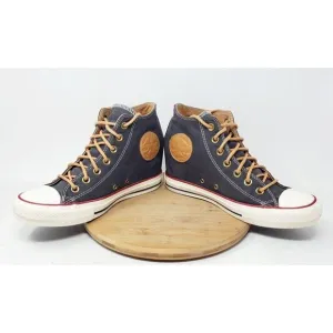 Converse Hidden Wedge Sneakers Womens 8.5 Shoes Blue Lux Brown Lace Up High Top