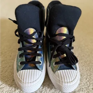 Converse Iridescent High-Top Sneakers