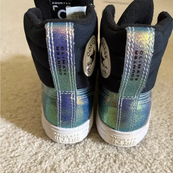 Converse Iridescent High-Top Sneakers