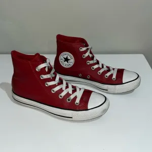 Converse Leather Chuck Taylor High Top Sneakers