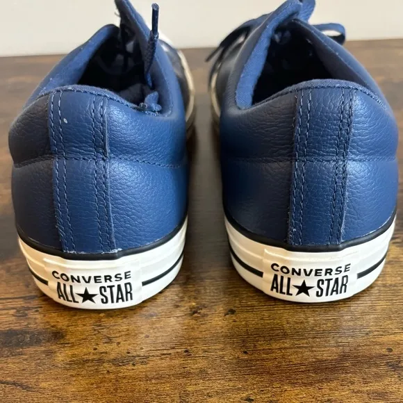 Converse leather low top shoes