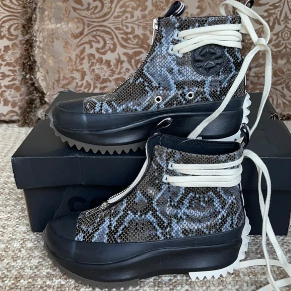 Converse Run Star Hike Hi Snakeskin WMNS