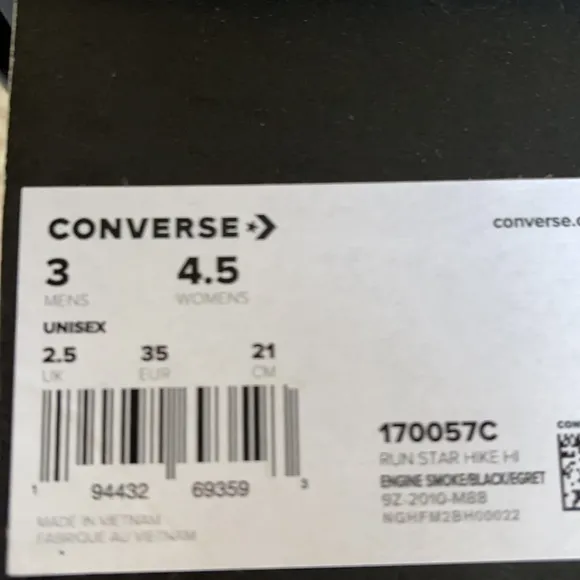 Converse Run Star Hike Hi Snakeskin WMNS