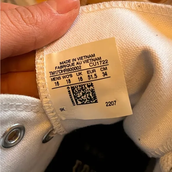 Converse Tan High-Top Sneakers