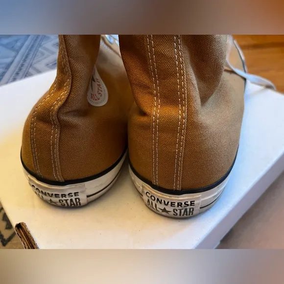 Converse Tan High-Top Sneakers