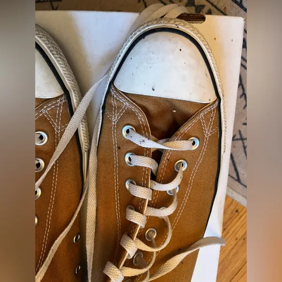 Converse Tan High-Top Sneakers