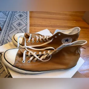 Converse Tan High-Top Sneakers