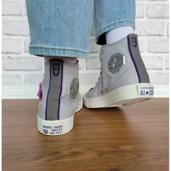 ❤️❤️Converse x Transformers Chuck Taylor Decepticons Sz 8.5 Women Shoes A11658C