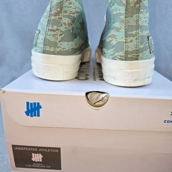Converse X Undefeated Half Chuck 70 Mid Tiger Camo Print Mens 8.5