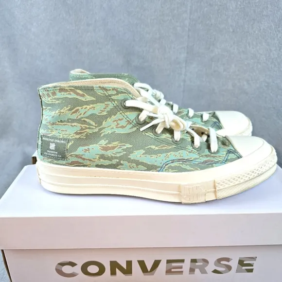 Converse X Undefeated Half Chuck 70 Mid Tiger Camo Print Mens 8.5