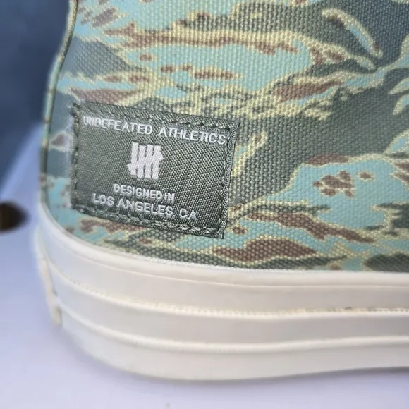 Converse X Undefeated Half Chuck 70 Mid Tiger Camo Print Mens 8.5