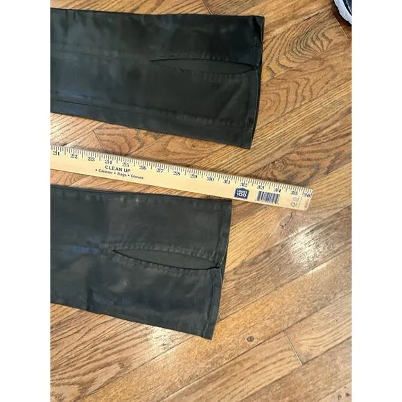 Copied - $285 L'agence Women's Black Coated High-Rise Skinny Jeans Pants Size 25