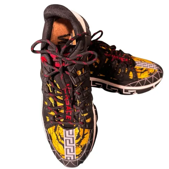 COPY - Men’s Versace Trigrega Baroque Sneakers Size 42/US 9