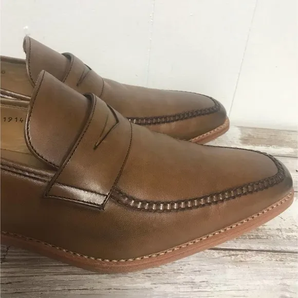 CORDWAINER  BROWN LEATHER MEN'S SHOES 10