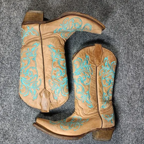 Corral Boots Teens 3.5