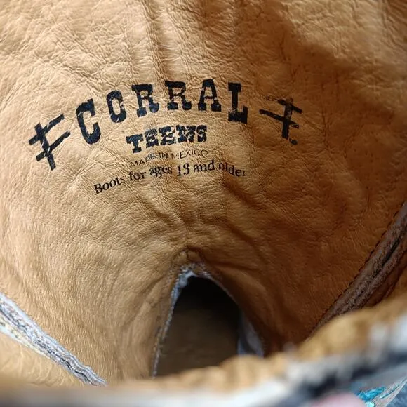 Corral Boots Teens 3.5