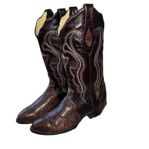 Corral Lizard Western Cowboy Boots Women’s 7