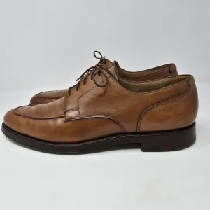 Crockett &amp; Jones‎ Onslow Cordovan Mens 12 B Brown Leather Luxury Dress Shoes