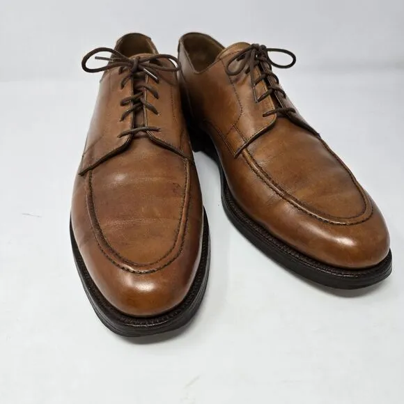 Crockett &amp; Jones‎ Onslow Cordovan Mens 12 B Brown Leather Luxury Dress Shoes