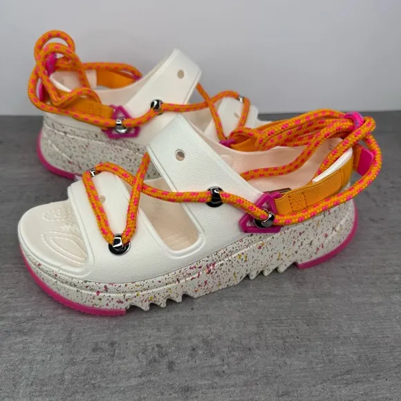 Crocs Hiker Xscape Festival Platform Sandals/Clogs 209666-0WV Women’s Size 8