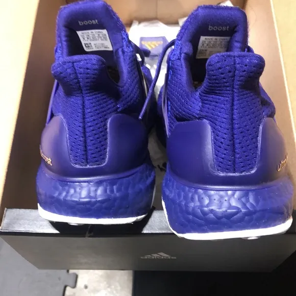 Custom Adidas x UW Huskies Ultraboost 1.0 DNA Shoes w/ Additional Custom Patches