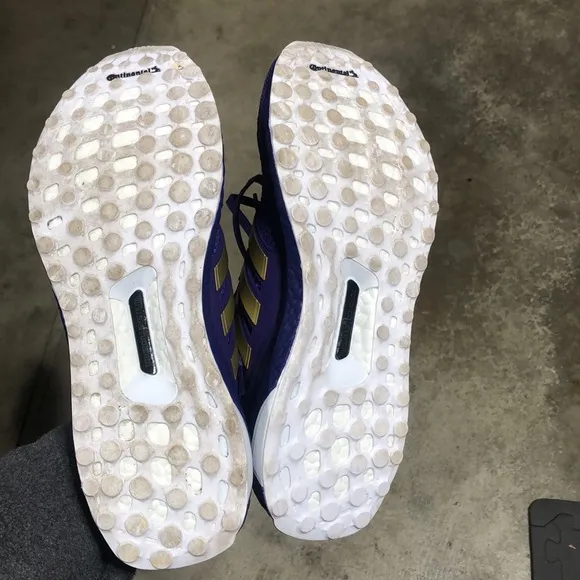 Custom Adidas x UW Huskies Ultraboost 1.0 DNA Shoes w/ Additional Custom Patches