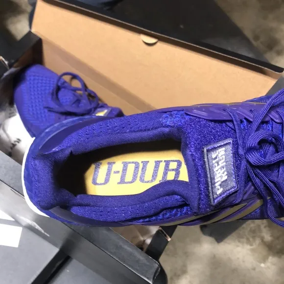 Custom Adidas x UW Huskies Ultraboost 1.0 DNA Shoes w/ Additional Custom Patches