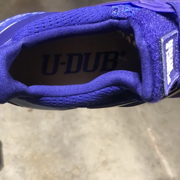Custom Adidas x UW Huskies Ultraboost 1.0 DNA Shoes w/ Additional Custom Patches