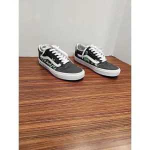 Custom Vans Mens 8 old skool Skateboard Basketball Shoes Street Wear Ferxxo Feid