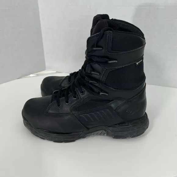 DANNER STRIKER BOLT 8&quot; BLACK TACTICAL BOOTS Size 10.5 Gore-Tex 26633 VIBRAM Sole